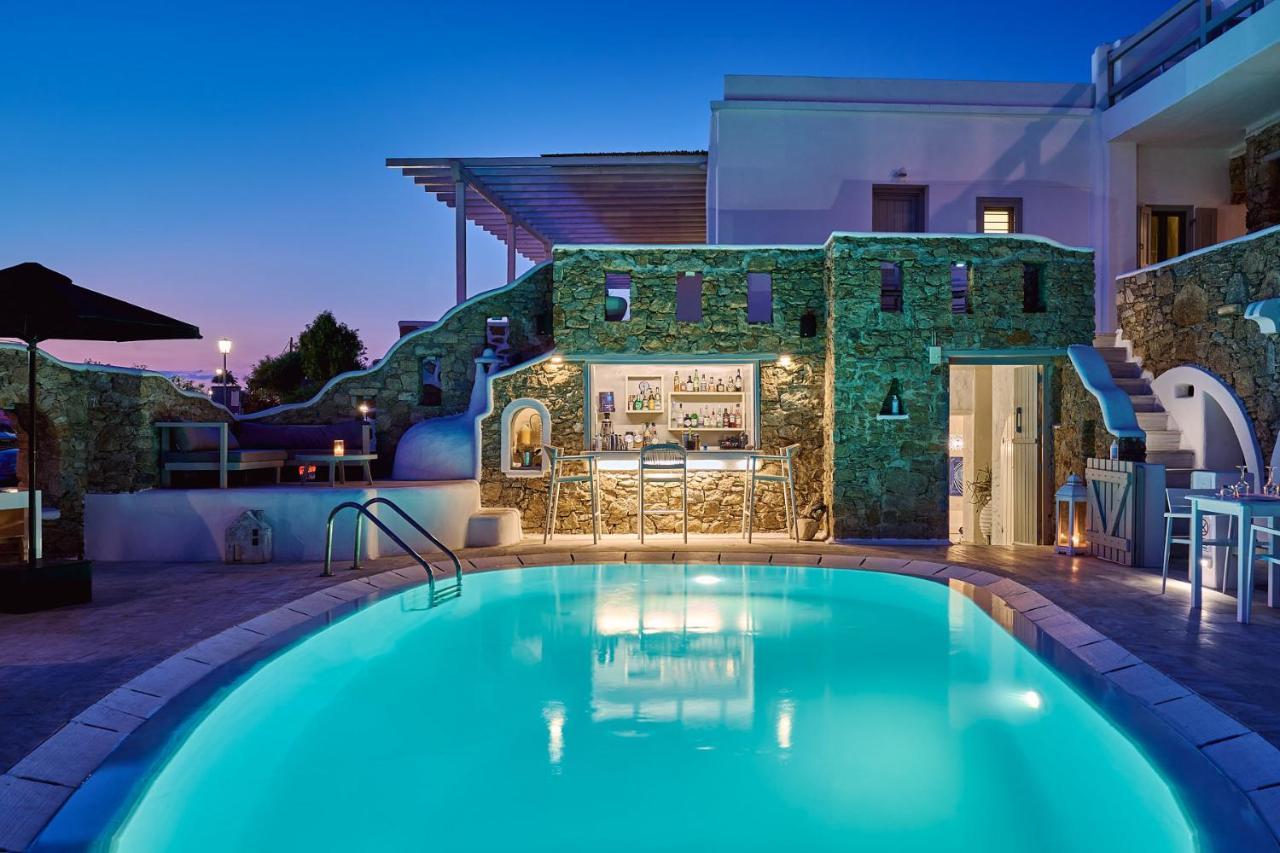 Paolas Τown Boutique Hotel Mykonos Town Exteriér fotografie